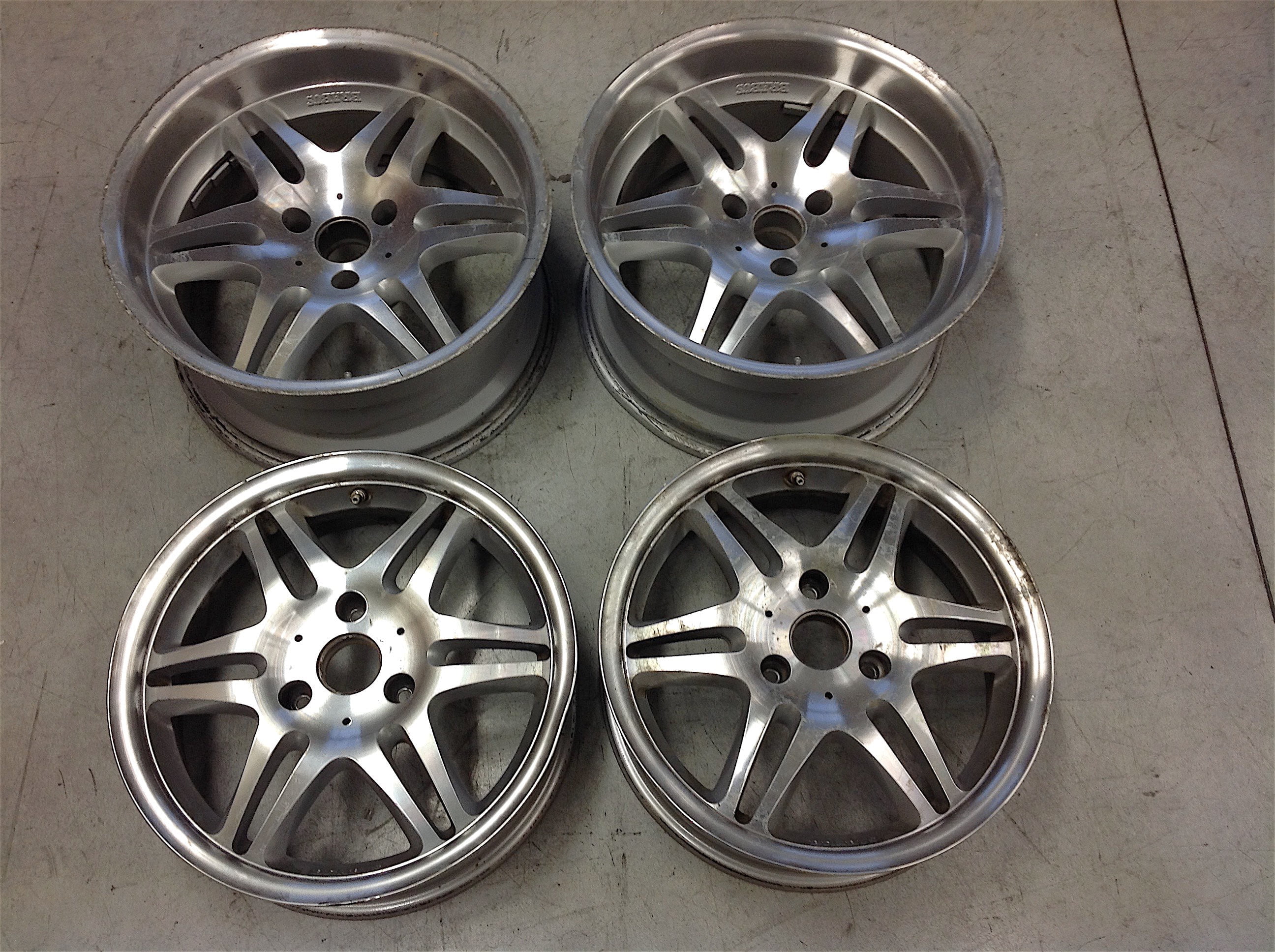Rigenerazione cerchi Smart Brabus - Dettaglio 3