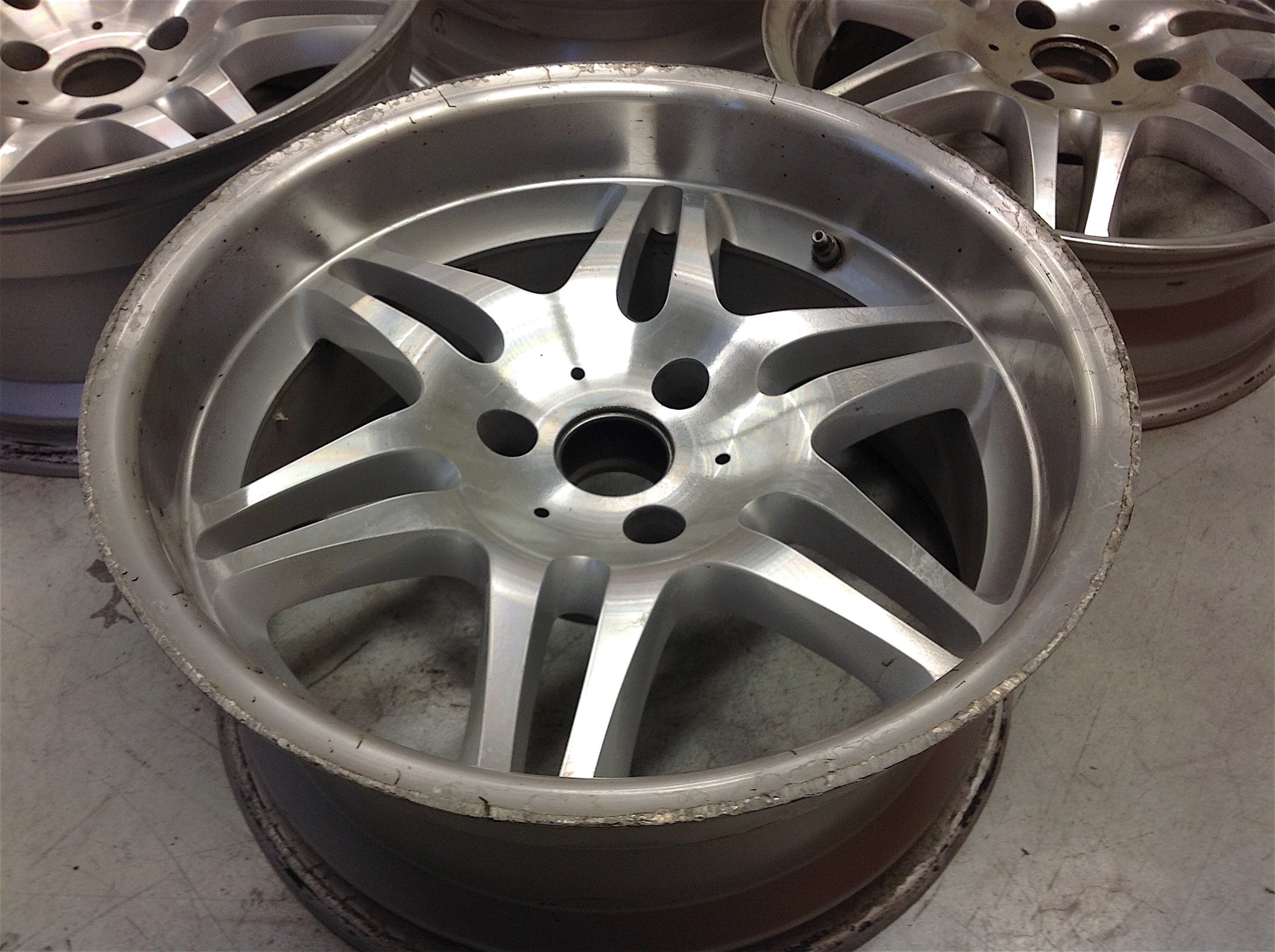 Rigenerazione cerchi Smart Brabus - Dettaglio 2